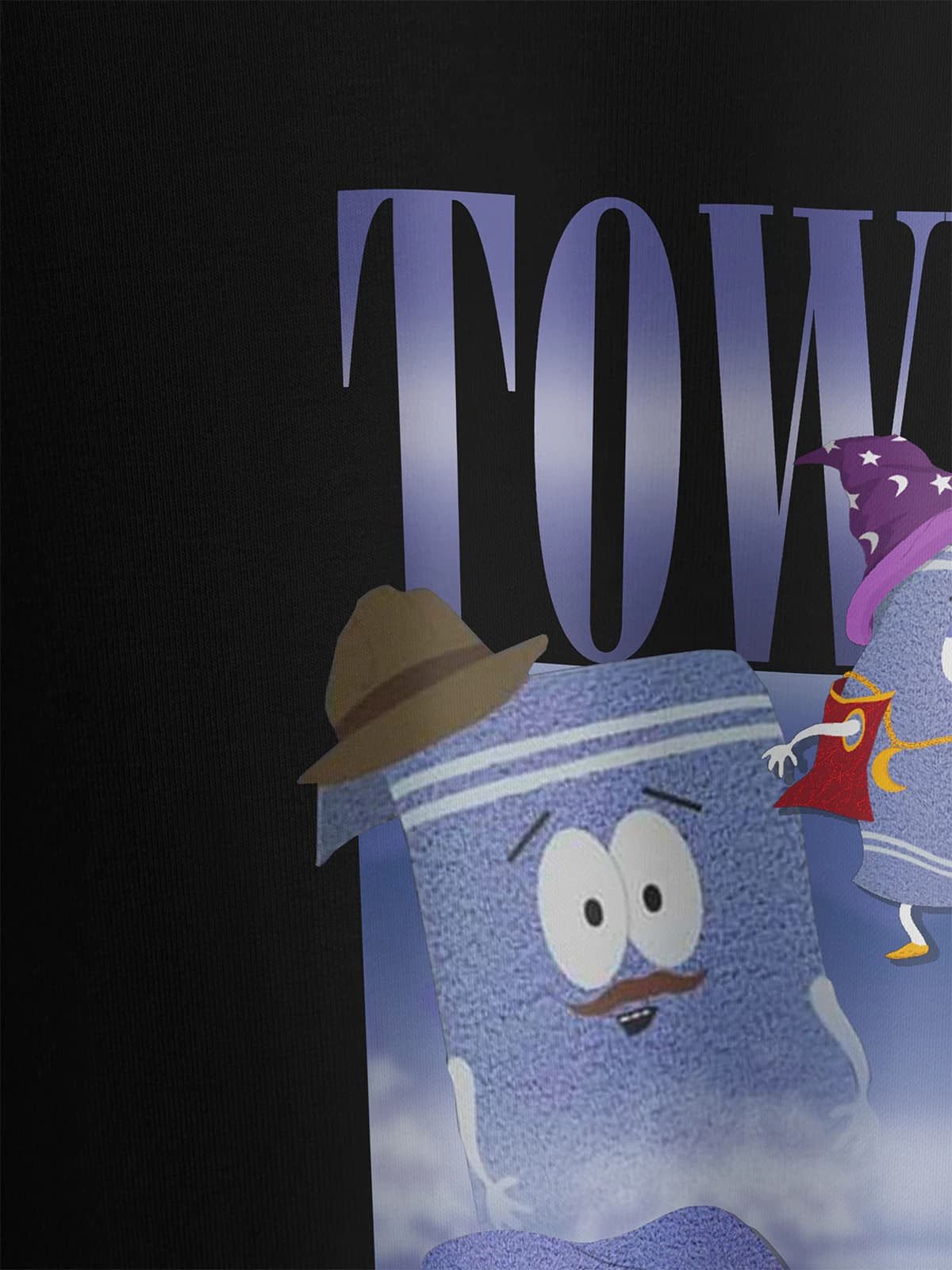 Футболка черная с принтом Южный парк — миниатюра 2