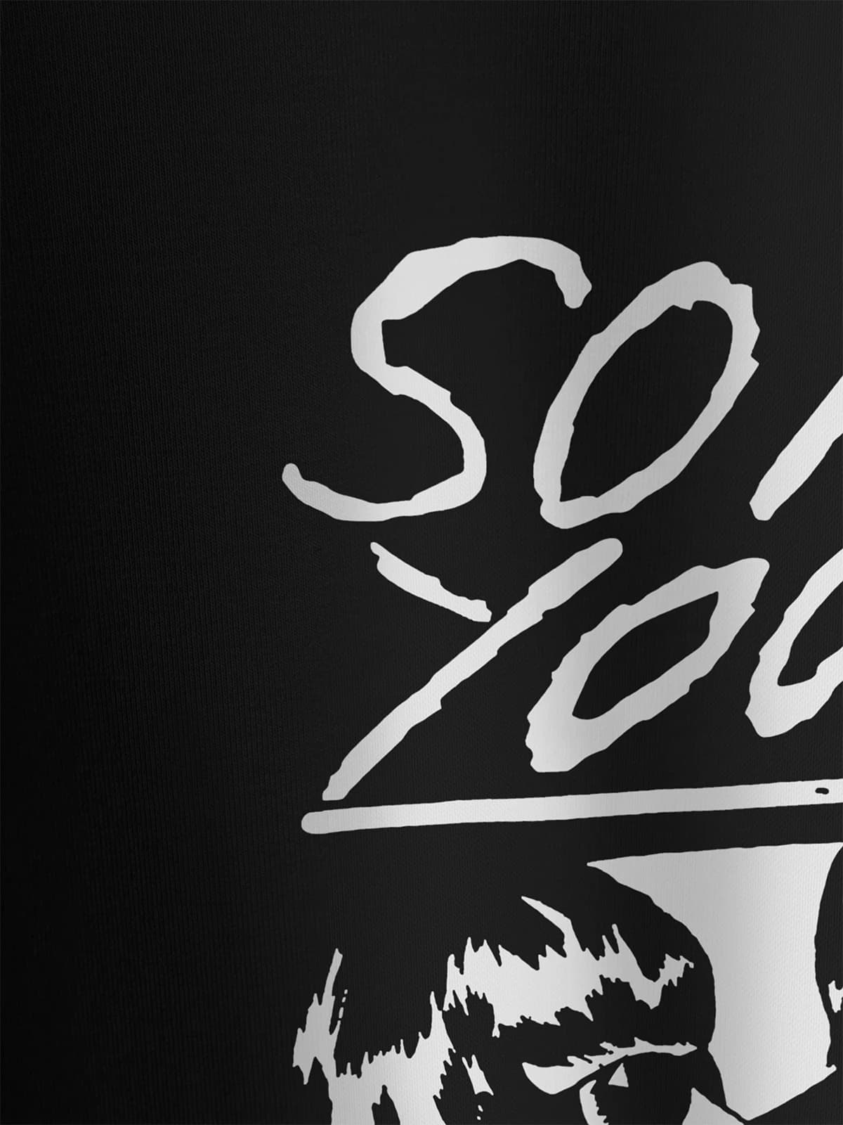 Футболка черная с принтом Sonic Youth — миниатюра 2