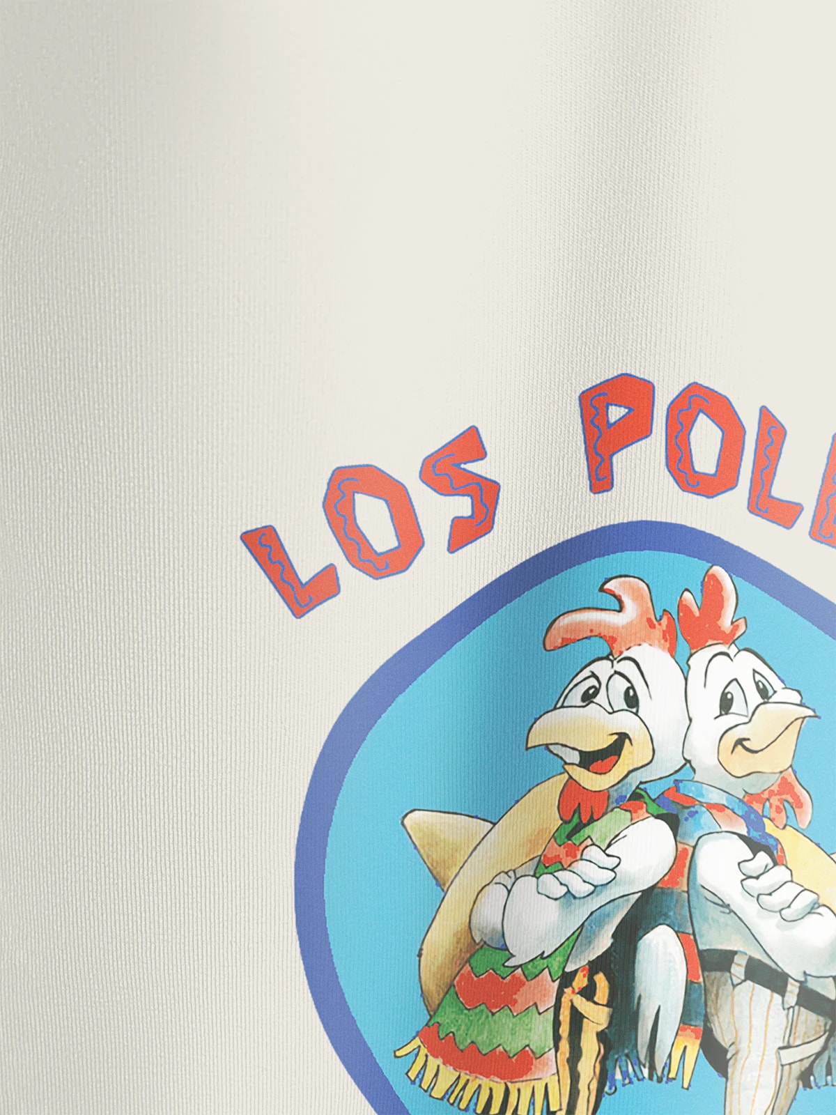 Футболка пломбир с принтом Los Pollos Hermanos