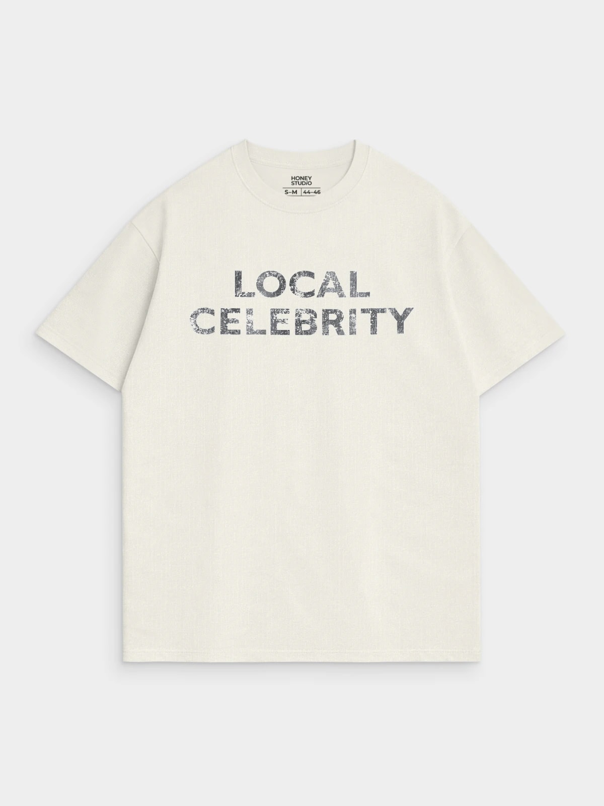 Футболка с принтом Local celebrity