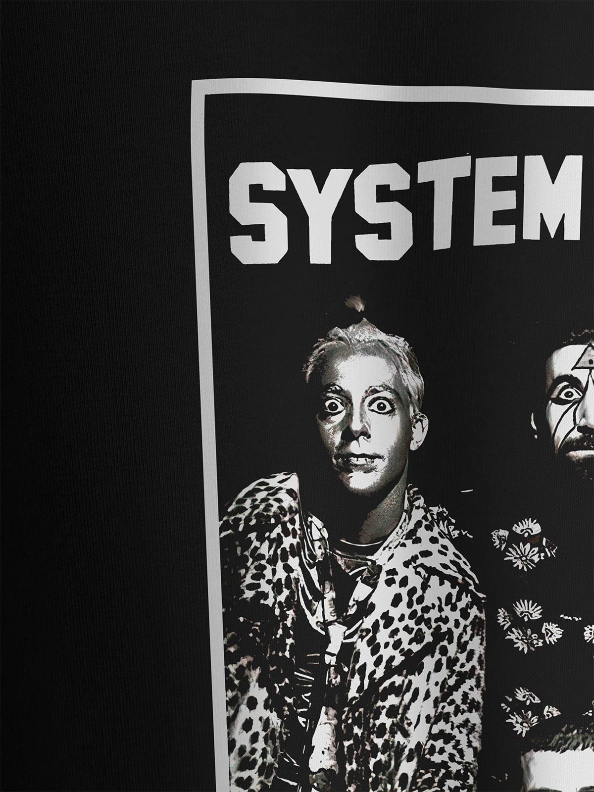 Футболка черная с принтом System of a down